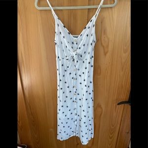 Midi palm tree dress